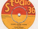 TONY SANDS&THE DRUMBEATS-SHAME SHAME SHAME-UK STUDIO 36