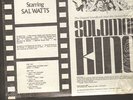 SOLOMON KING Rare Blaxploitation Soundtrack LP