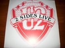 LP - U2 -  VERY RARE -  2 SIDES LIVE -