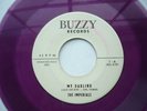 Rare R&B IMPERIALS Doo Wop Savoy Buzzy 45 Purple Wax 