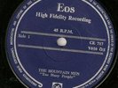 THE MOUNTAIN MEN Too Many People. Eos. Welsh 1960s Beat