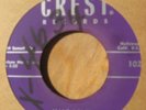 EDDIE COCHRAN 'Half-Loved' RARE ROCKABIILY Crest 45rpm