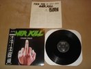 OVERKILL Fxck You RARE VINYL LP**JAPAN**slayer anthrax