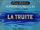 RARE La Truite Quartet PASCAL with Monique MERCIER pno