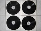 RARE FRENCH set (4) 78 rpm DF BACH piano MARCELLE MEYER