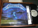 Metallica 80s ROCK METAL LP Ride the Lightning ORIGINAL