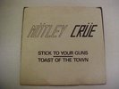 MOTLEY CRUE Stick To Your Guns ORIGINAL LEATHER 45 1981