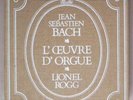 Lionel ROGG / Bach Organ works - coffret EMI 20 LP box