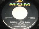 RONNIE SAVOY - Jungle Love Call  MOD NORTHERN SOUL 45 