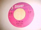 VALERIE & NICK, I'LL FIND YOU, GLOVER LABEL, HEAR
