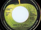 JOHN LENNON POWER PEOP UK APPLE 45 RARE PRESS BEATLES *