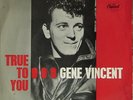 GENE VINCENT - true to you - very rare English EP