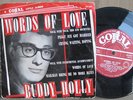 BUDDY HOLLY WORDS OF LOVE AUSTRALIAN RARE  2nd 7