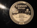 CARL FLESCH ON EDISON DIAMOND DISC  78 RECORD