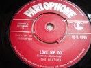 THE BEATLES ORIG  1962 LOVE ME DO RED LABEL 45  EX