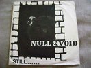 NULL & VOID STILL  ANARCHO PUNK DIY KBD  SUPER RARE