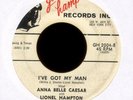 Anna Belle Caesar on Glad Hamp R&B 45 Hear