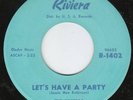 Rivieras GARAGE 45 (Riviera) Lets Have a Party HEAR M-