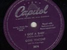 canada 78-ROCKABILLY-CAPITOL-GENE VINCENT--I GOT A BABY