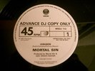 MORTAL SIN lebanon RARE PROMO ONLY WHITE LABEL 12'' EP
