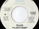 rare Modern Soul 45 GIL SCOTT-HERON willing Listen