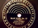 Montgomery Ward 4727 Jimmie Rodgers Blue Yodel  No. 12