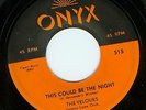 THE VELOURS - THIS COULD BE THE NIGHT (ONYX 515) NICE