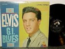 ELVIS PRESLEY G.I. BLUES LIVING STEREO LABELS