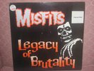 MISFITS legacy of brutality red vinyl/pink blotches