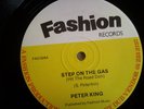 PETER KING - STEP ON THE GAS / FASHION RECORDS 12