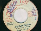 REGGAE GEORGE-STOP PUSH THE FIRE-LISTEN REGGAE 45 7