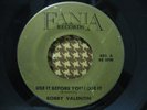BOBBY VALENTIN - RARE LATIN/NORTHERN SOUL/BOOGALOO 45