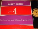SONNY ROLLINS-PLUS 4 '56 DG YELLOW PRESTIGE PROMO LP NM