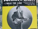 Vintage Johnny Cash I Walk The Line Sun EP113 Record