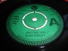 ELVIS PRESLEY SHE'S NOT YOU UK RCA DEMO/  PROMO 45