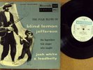 BLIND LEMON JEFFERSON The Folk Blues RIVERSIDE 1014 10