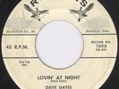 Rockabilly 45-Dave Gates & Accents-Lovin At Night-Hear