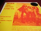 KISS-HIGH VOLTAGE-RARE GREEN WAX LP DETROIT US 74 LIVE