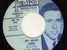 DOOWOP TEEN--FARO-PICTURE LABEL--RANDY THOMAS-HEAR BOTH