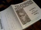 TV PERSONALITIES Where's Bill Grundy 7