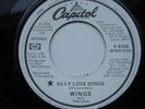 Paul McCartney Wings Promo 45-SILLY LOVE SONG-Beatles-M