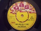 Pat Kelly How Long Will It Take Skinhead Rock Steady 45