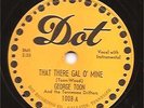 George Toon 78 DOT 1008 That There Gal Of Mine BOPPER