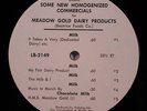 Stan Freberg Radio Commercials For Meadow Gold IceCream