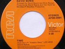 DAVID BOWIE Time / Prettiest...1973 VERY RARE Canada 45
