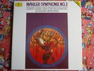 MAHLER SYMPHONY No.3   BERNSTEIN  2LP GERMAN DGG BOX NM