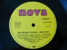 ROLLING STONES : Great Hits 1st NOVA YELLOW Label RARE
