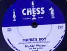 Manish Boy MUDDY WATERS R & B 78 Phonograph Record NR
