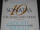 Szigeti Arrau 4 LP Beethoven 10 Violin/Piano Sonatas NM