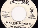 Instrumental 45 - The Trademarks - Baha-Ree-Ba
